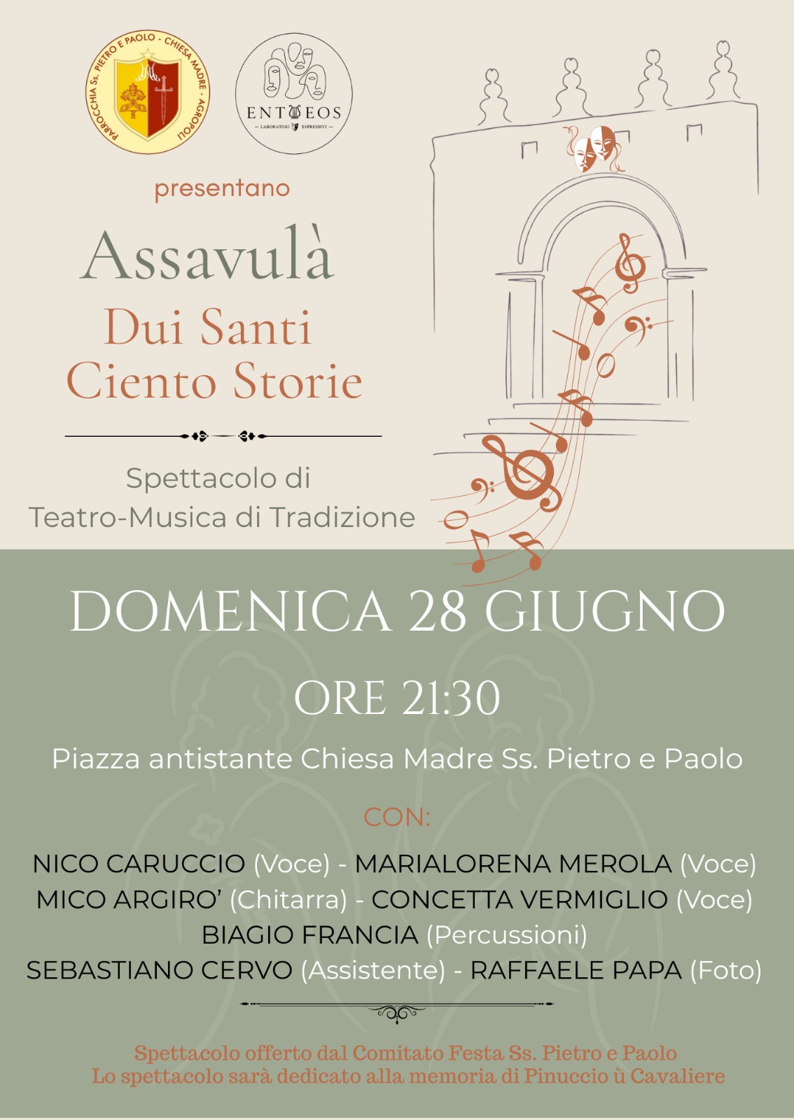 Assavulà – Dui Santi, Ciento Storie